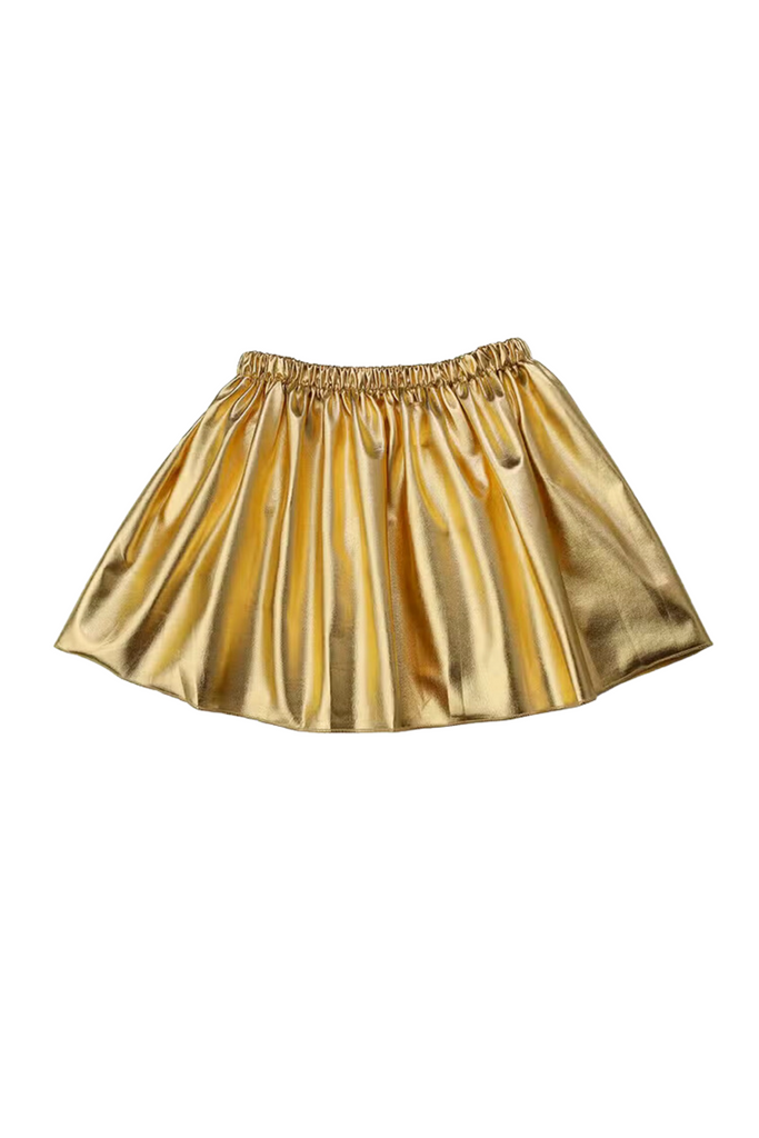 Metallic Gold Skirt
