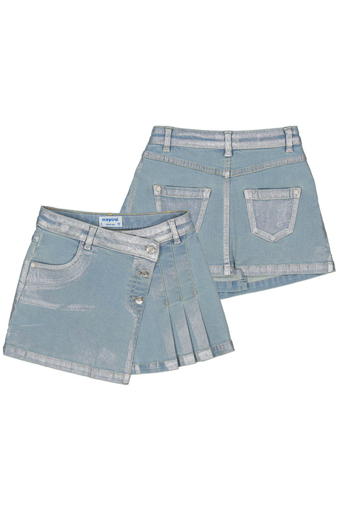 Bleachfoil Denim Skirt