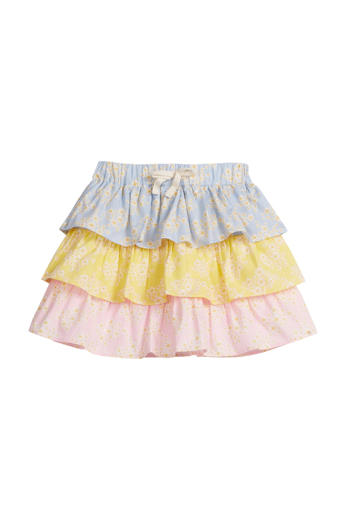 Tiered Mini Skort - Mixed Ditsy Floral
