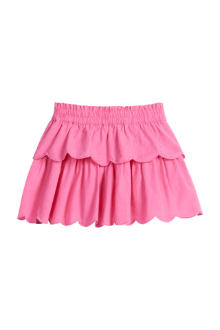 Tiered Skort - Hot Pink