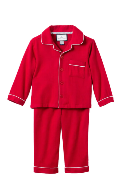 Red Flannel Pajama Set (7-16)