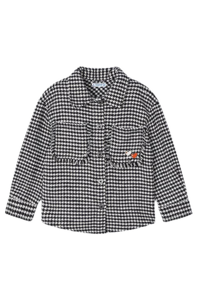 Black Checked Blouse (7-16)