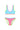 Snapper Rock - Candy Colorblock Crop Bikini