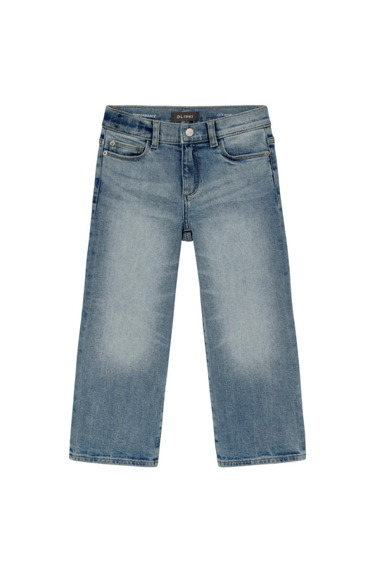 Lily Wide Leg Jeans - Droplet