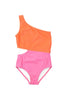 Snapper Rock - Candy Colorblock One Shoulder Swimsuit