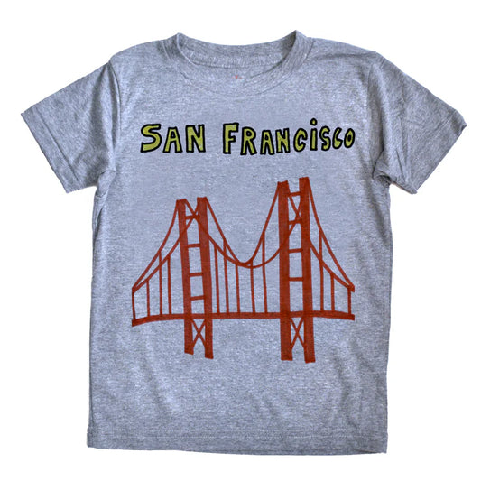 ORANGEHEAT - BB - SAN FRANCISCO TEE - GREY
