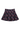 Deux Par Deux - Navy and Red Plaid Pleated Skirt