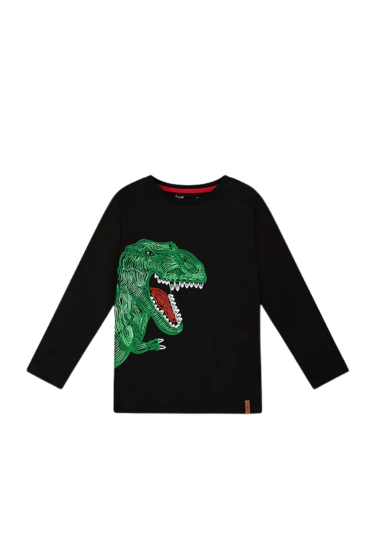 Deux Par Deux -TB-Long Sleeve Tee- Dino