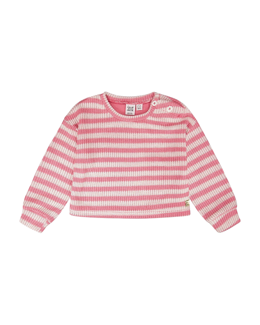 DEUX PAR DEUX - TG - STRIPE TOP - PINK STRIPES