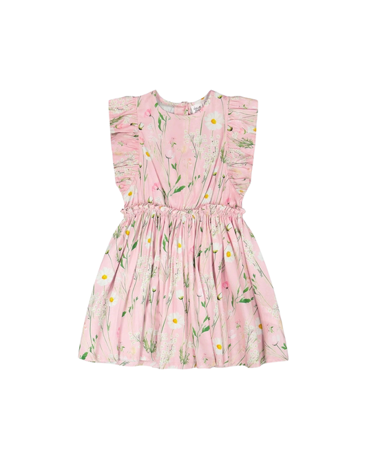 DEUX PAR DEUX - TG - VISCOSE DRESS - PRINTED FLOWERS OF THE FIELD