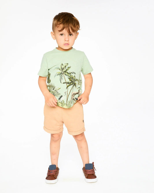 DEUX PAR DEUX - BB - SHORT SLEEVE T-SHIRT - SURF SPRAY