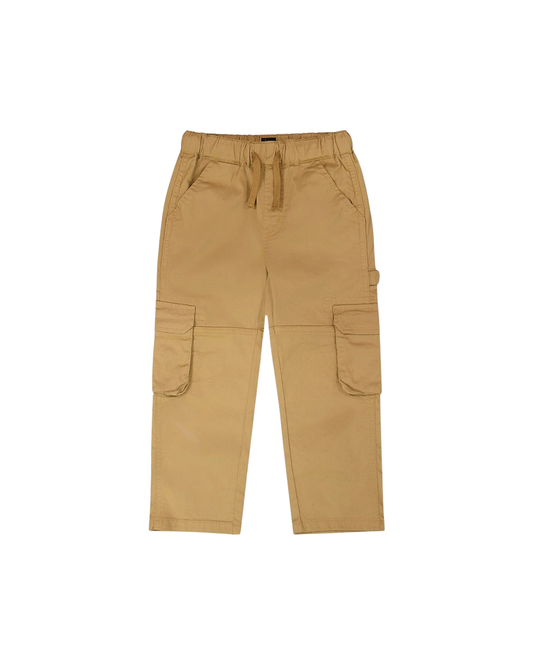 DEUX PAR DEUX - BB - STRETCH TWILL CARPENTER PANT - TAN