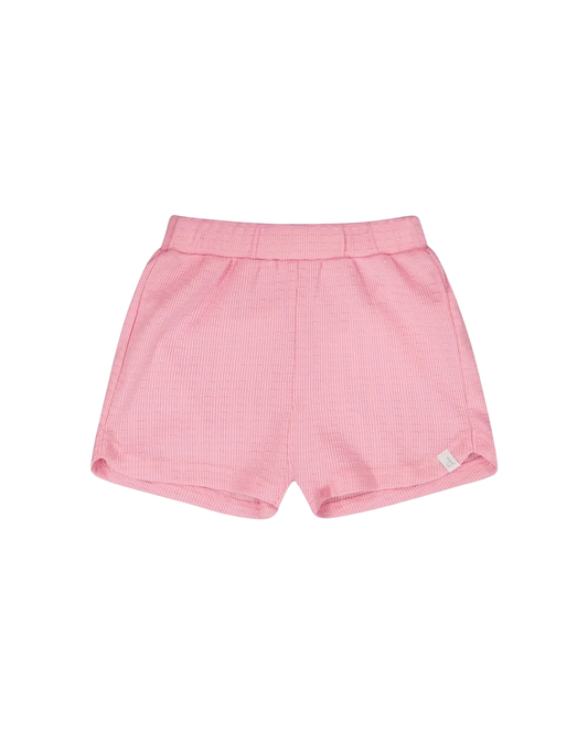 DEUX PAR DEUX - BG - CRINKLE JERSEY SHORTS - BEGONIA PINK