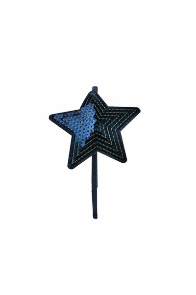 Blue Sequin Star Headband