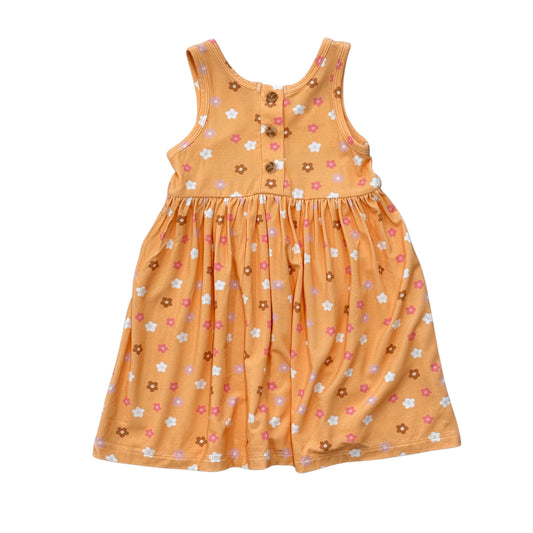 BABYSPROUTS - BG - HENLEY TANK DRESS - DESERT MIST BLOOMS