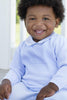 Feltman Brothers - Pique Collar Knit 2 Piece Set - Blue