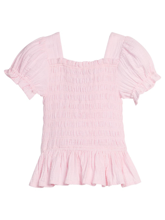 LITTLE ENGLISH - BG - ISLA TOP - JAIPUR PINK