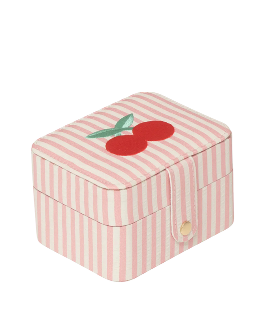 PETITE HAILEY - ACC - STRIPY CHERRY JEWELRY BOX