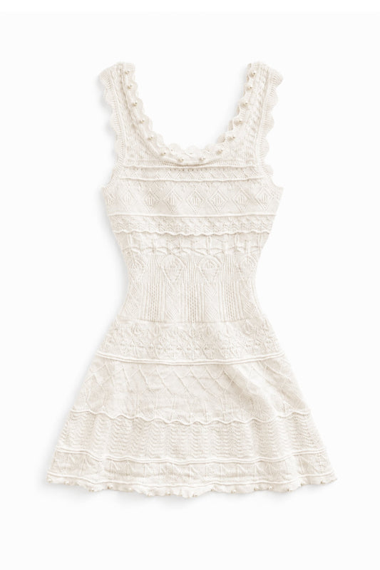 KATIE J NYC JENI DRESS WHITE