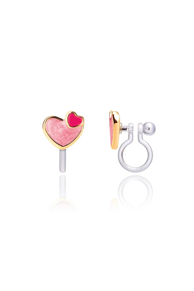 Clip On Cutie Earrings - Heart 2 Heart