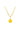 Yellow Happy Face Necklace