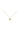 Gold Birthstone Necklace - August