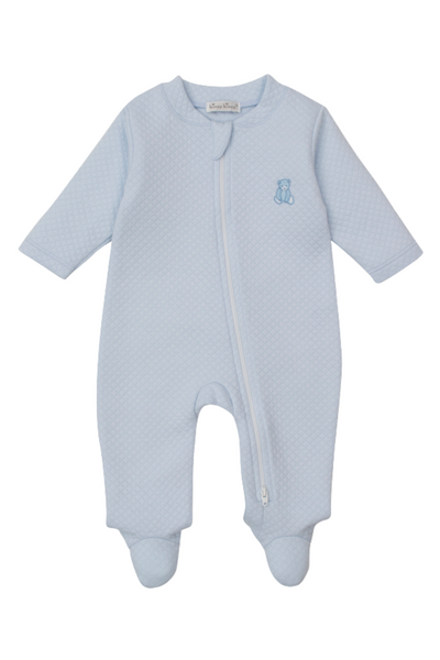 Kissy Kissy - Blue Teddy Bear Time Footie