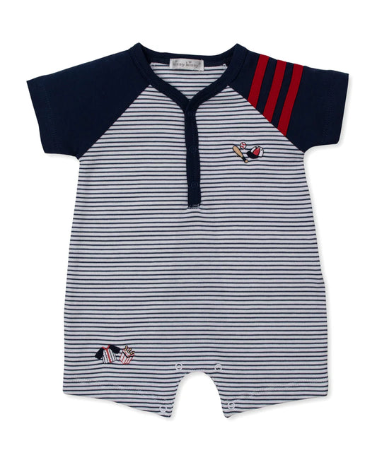 KISSY KISSY - BBY - SHORT PLAYSUIT MIX - FLY BALL - NAVY