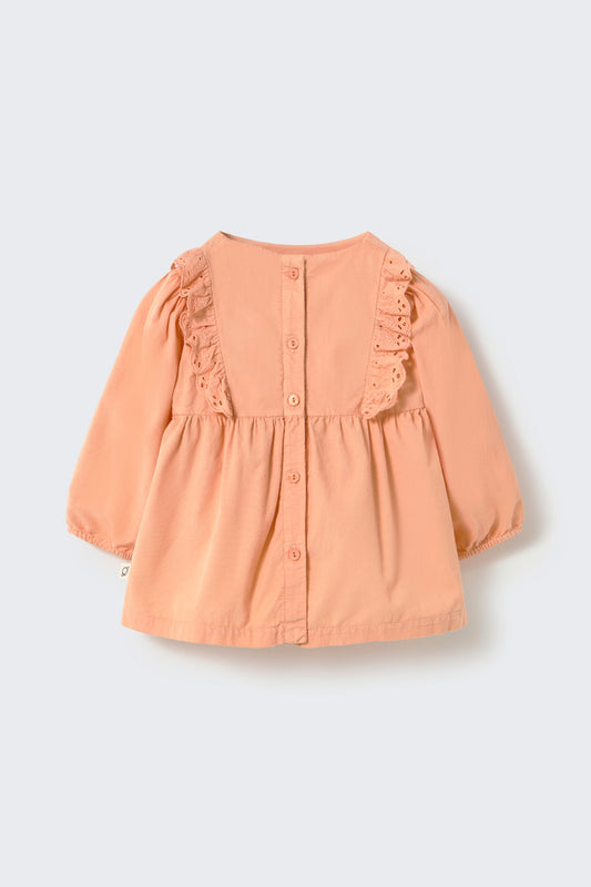 COZMO - BBY - TENDER CORDUROY DRESS - PETAL