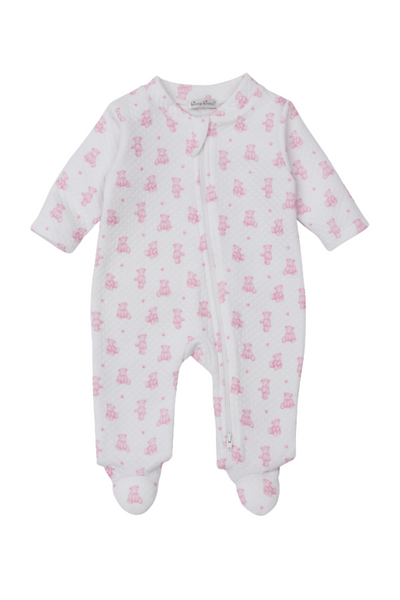 Kissy Kissy - Pink Teddy Bear Time PRT Footie