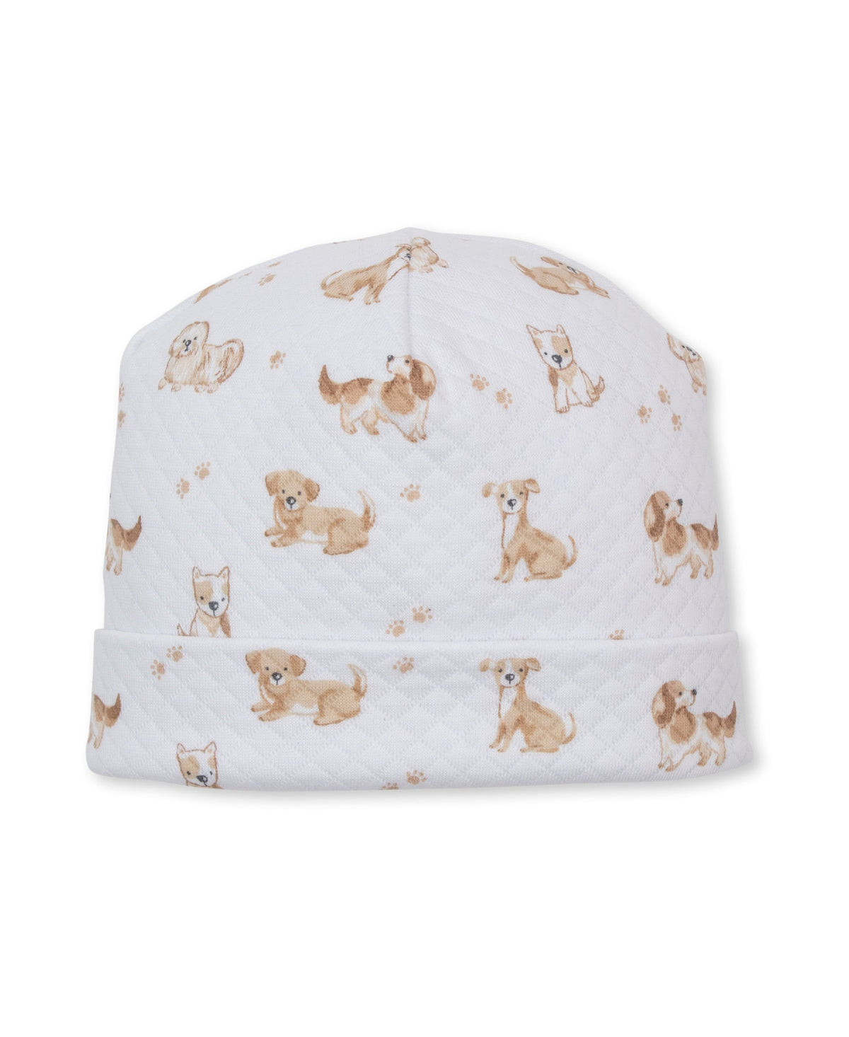 KISSY KISSY - BBY - PUPPY PAWS JACQUARD HAT - BROWN