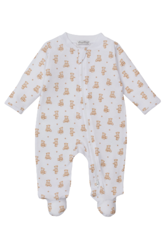 Kissy Kissy - Brown Teddy Bear Time PRT Footie
