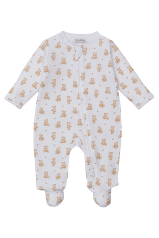 Kissy Kissy - Brown Teddy Bear Time PRT Footie
