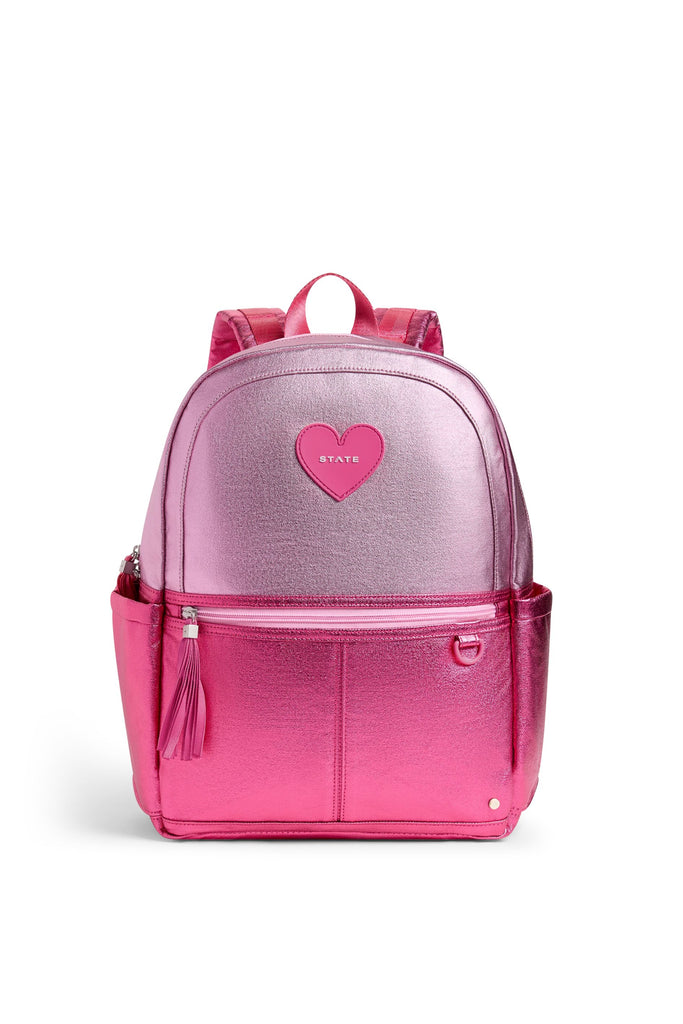 State Bags - Kane Backpack Pink/Hot Pink Colorblock