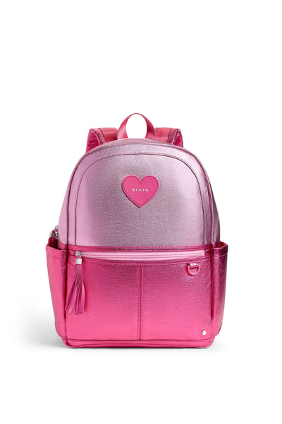 State Bags - Kane Backpack Pink/Hot Pink Colorblock