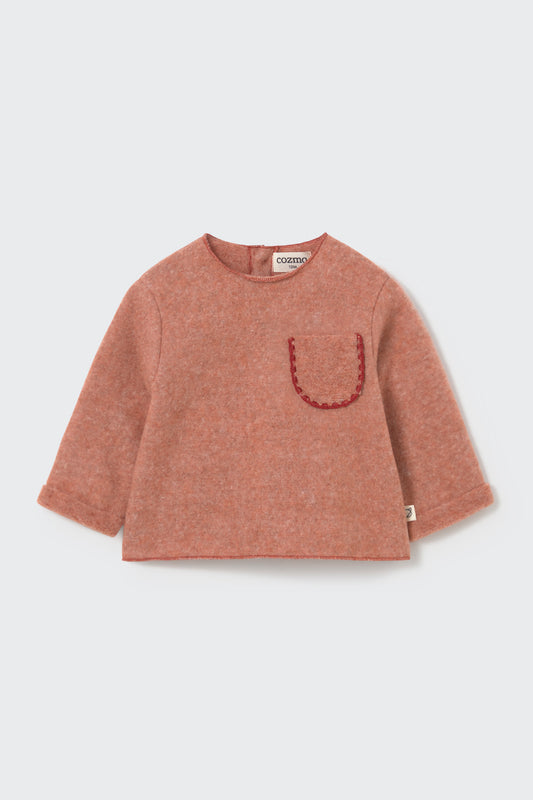 COZMO - BBY - SOFT BAMBOO TOP - GINGER