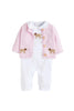 Little English - Pink Lab Crochet Playsuit
