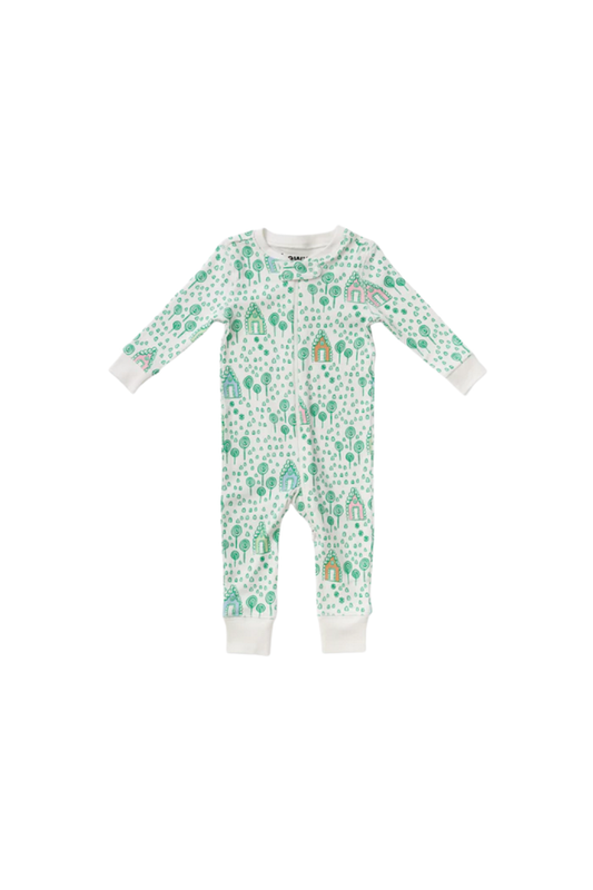 Lewis - BBY - Zip Sleeper Gingerbread - Emerald