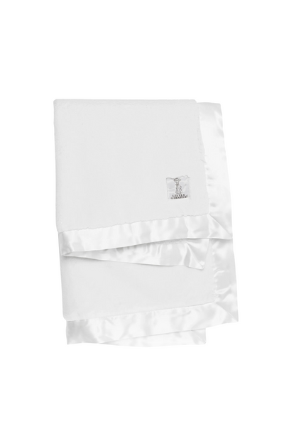 Little Giraffe - Luxe Baby Blanket White