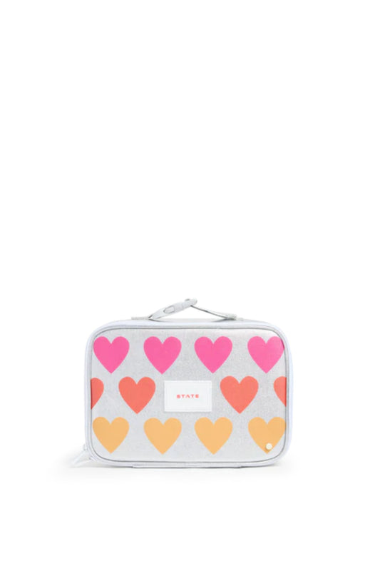 State Bags - Rodgers Lunchbox Fuzzy Hearts