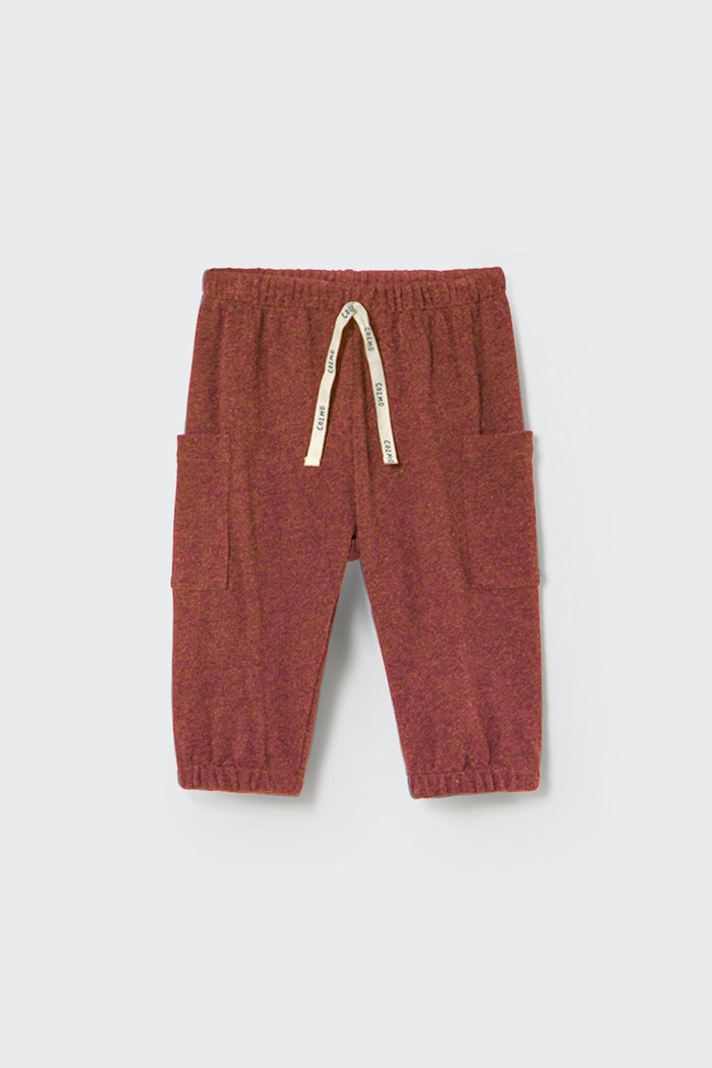 COZMO - BBY - BRUSHED SOFT KNIT CARGO PANTS - GINGER