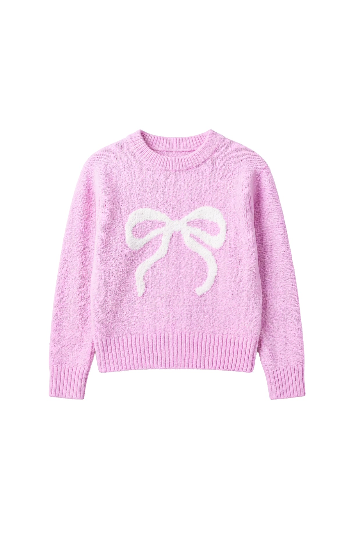 LIMEAPPLE - BG - BOW SWEATER - PINK