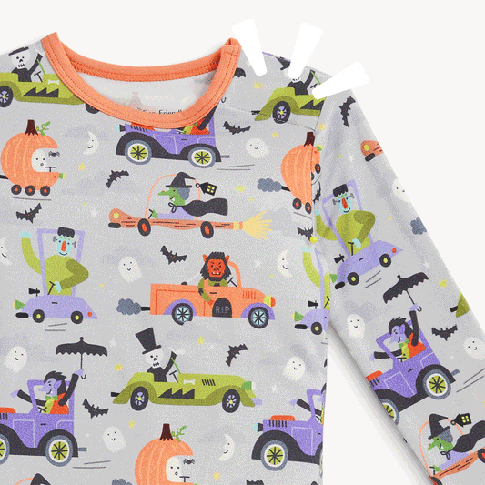 MAGNETIC ME - TB - BROOM VOYAGE MODAL L/S LONG PANT PJ