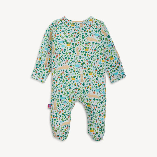 MAGNETIC ME - BBY - BUNNY GARDEN MODAL MAGNETIC FOOTIE - MULTI