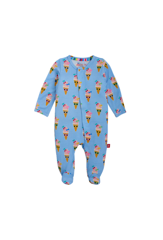 MAGNETIC ME - BBY - MELT GALA MODAL MAGNETIC FOOTIE - BLUE