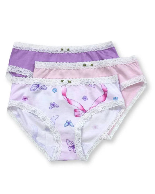 ESME - TG - BUTTERFLY KISS 3-PK PANTY - BUTTERFLY KISS