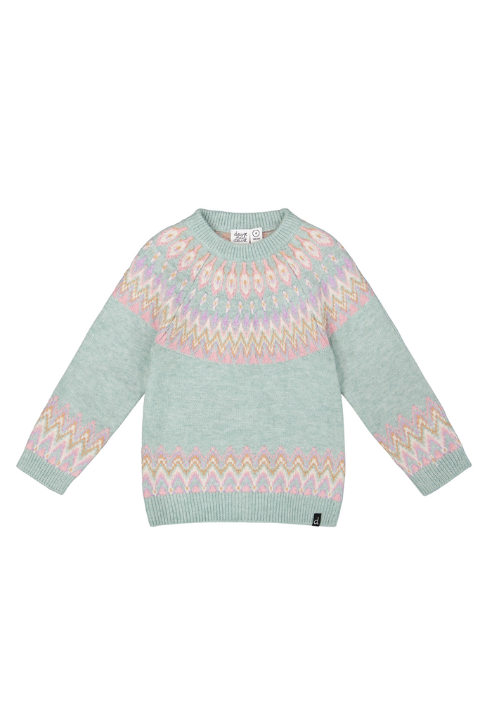 Deux Par Deux - Norwegian Jacqurd Sweater