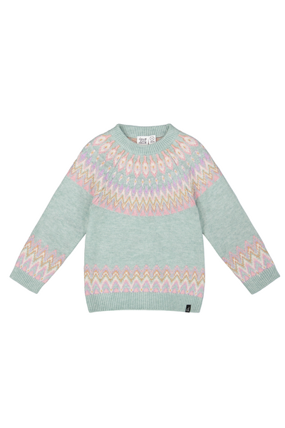Deux Par Deux - Norwegian Jacqurd Sweater