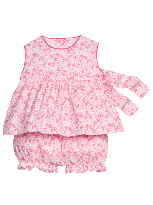 LITTLE ENGLISH - BBY - NANTUCKET BLOOMER SET - AZALEA AVENUE