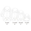 Nibble Bunny - Gray